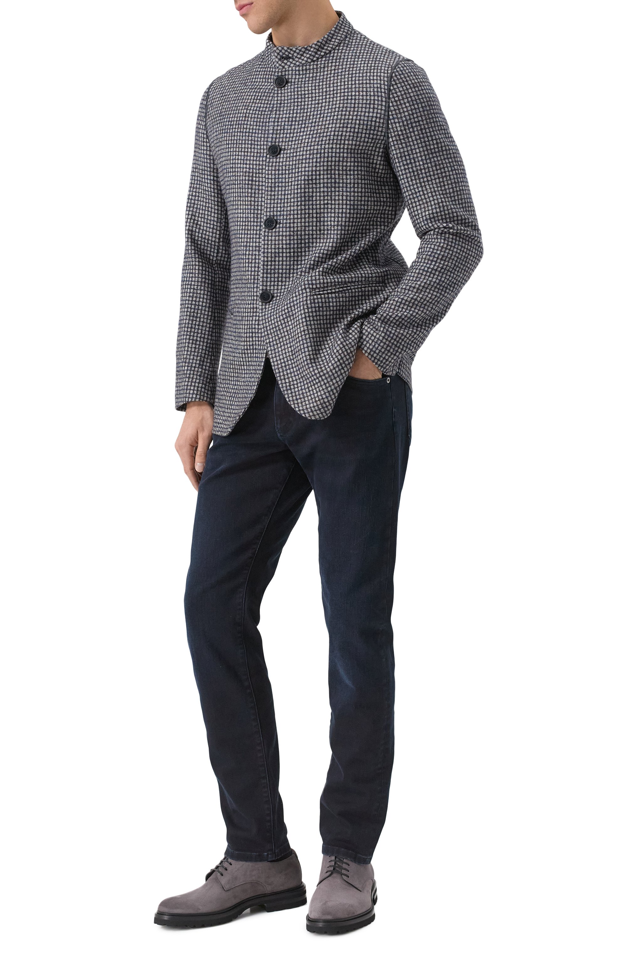 Замшевые дерби DOLCE & GABBANA, арт. A10858/AT441, фото 2