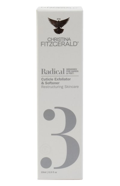 Гель-эксфолиант смягчающий для кутикулы radical cuticle exfoliator & softener (15ml) CHRISTINA FITZGERALD бесцветного цвета по цене 4710 руб., арт. 9333381006332, фото 2 Гель-эксфолиант смягчающий для кутикулы radical cuticle exfoliator & softener (15ml) CHRISTINA FITZGERALD, арт. 9333381006332, фото 2