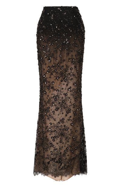 Женская юбка с отделкой пайетками ELIE SAAB, арт. SK365NP26/LAE04