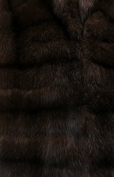 Шуба из меха собол я VALENTINO, арт. SF3FA7403AF, фото 5