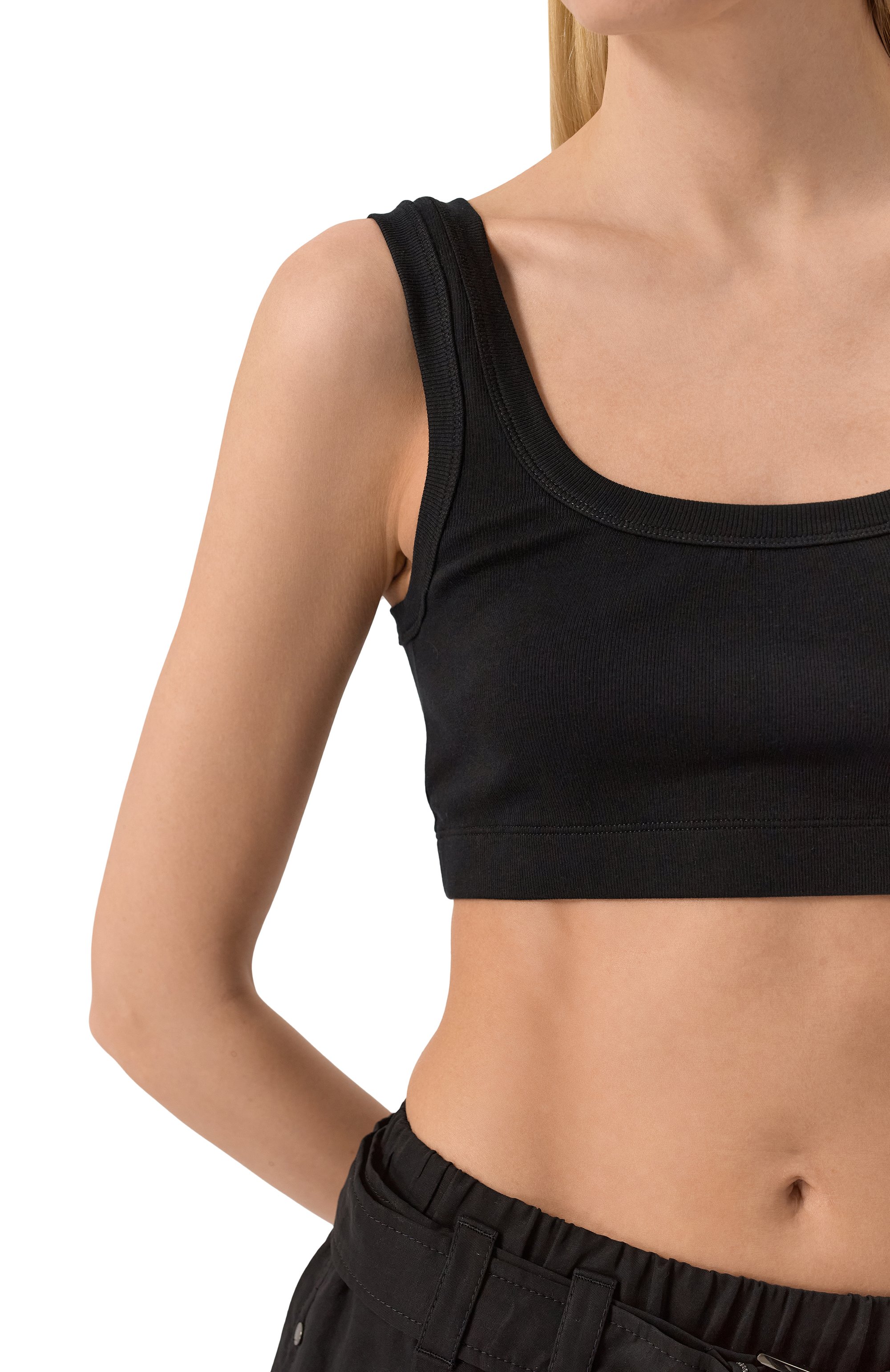 Хлопковый топ BRUNELLO CUCINELLI, арт. M0TC8FX299, фото 5