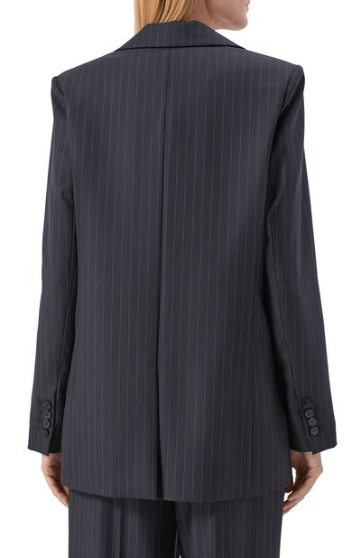 Шерстяной жакет OLOLOL темно-синего цвета по цене 79000 руб., арт. OLJT071/2582.ST403, фото 4 Шерстяной жакет OLOLOL, арт. OLJT071/2582.ST403, фото 4