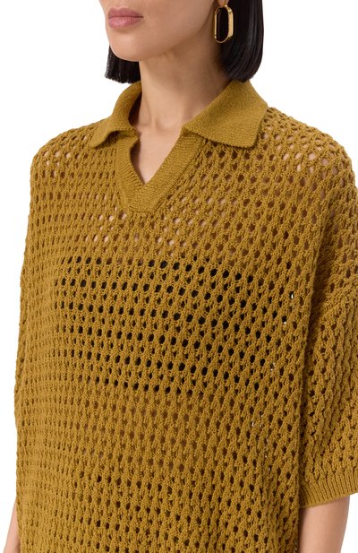 Хлопковое поло ADDICTED темно-бежевого цвета по цене 25560 руб., арт. AC1224, фото 5 Хлопковое поло ADDICTED, арт. AC1224, фото 5