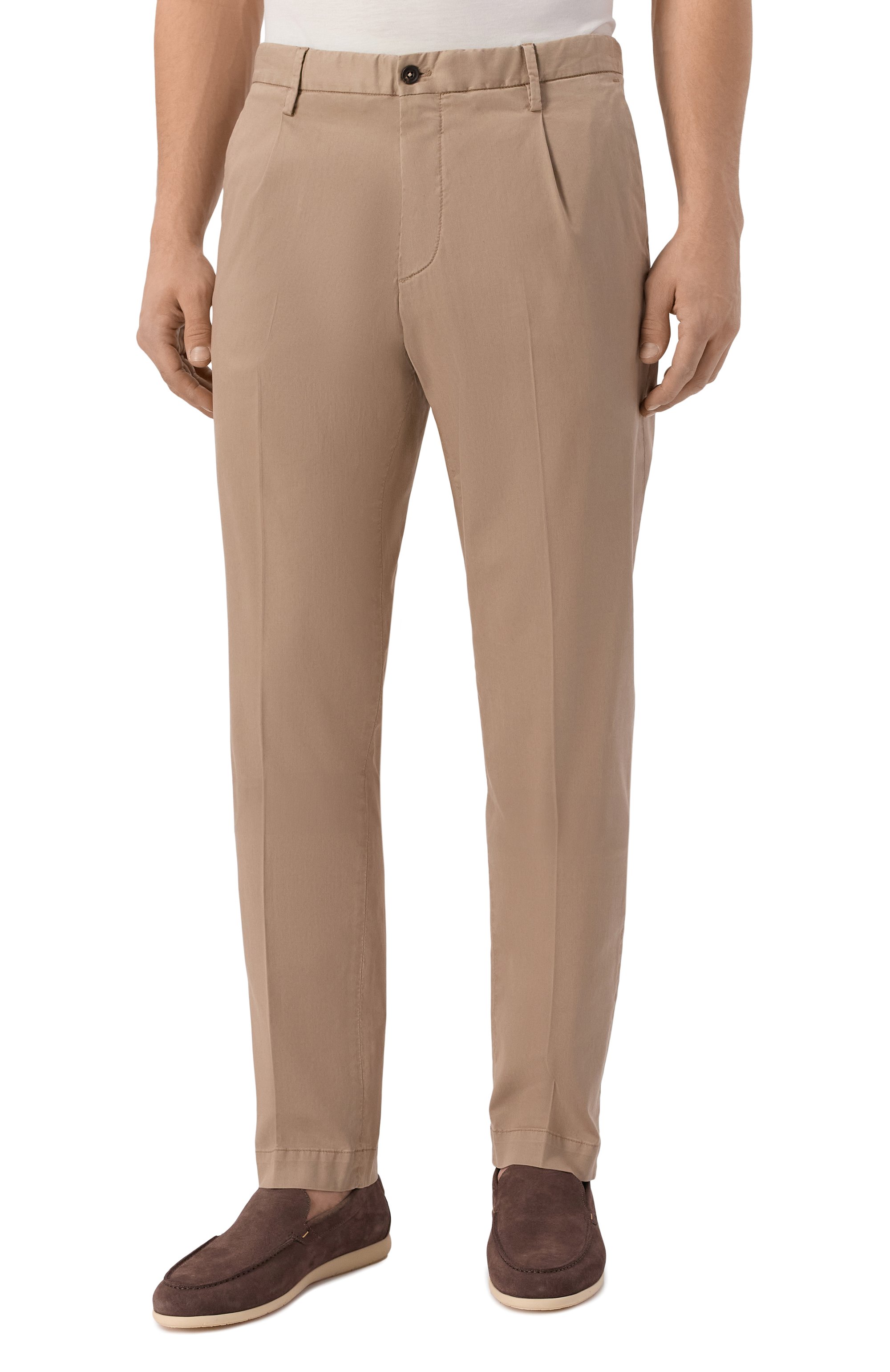 Брюки из лиоцелла и хлопка CORNELIANI, арт. 274ED6/2720129, фото 3