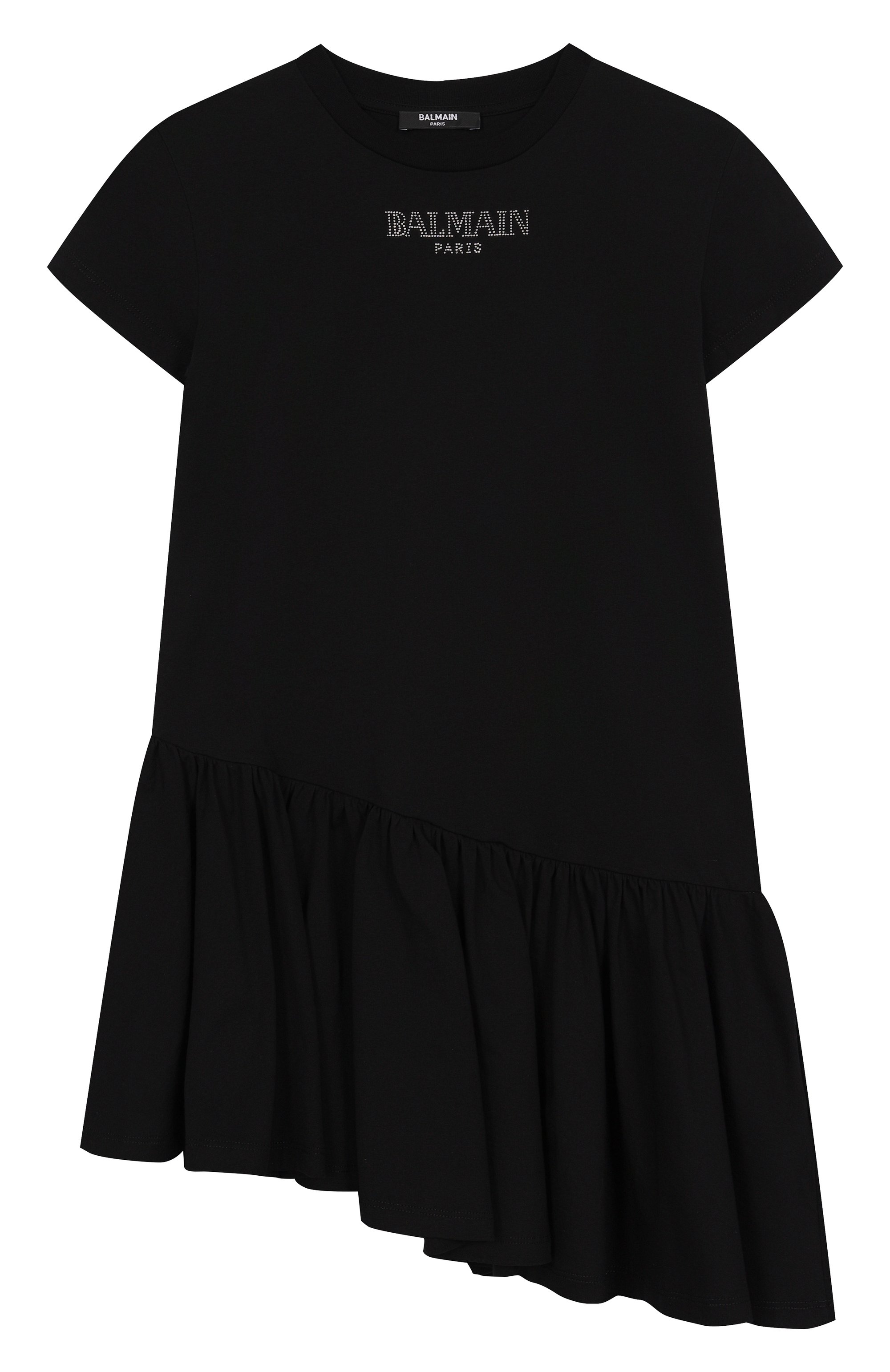 Хлопковое платье BALMAIN, арт. BW1B51, фото 1
