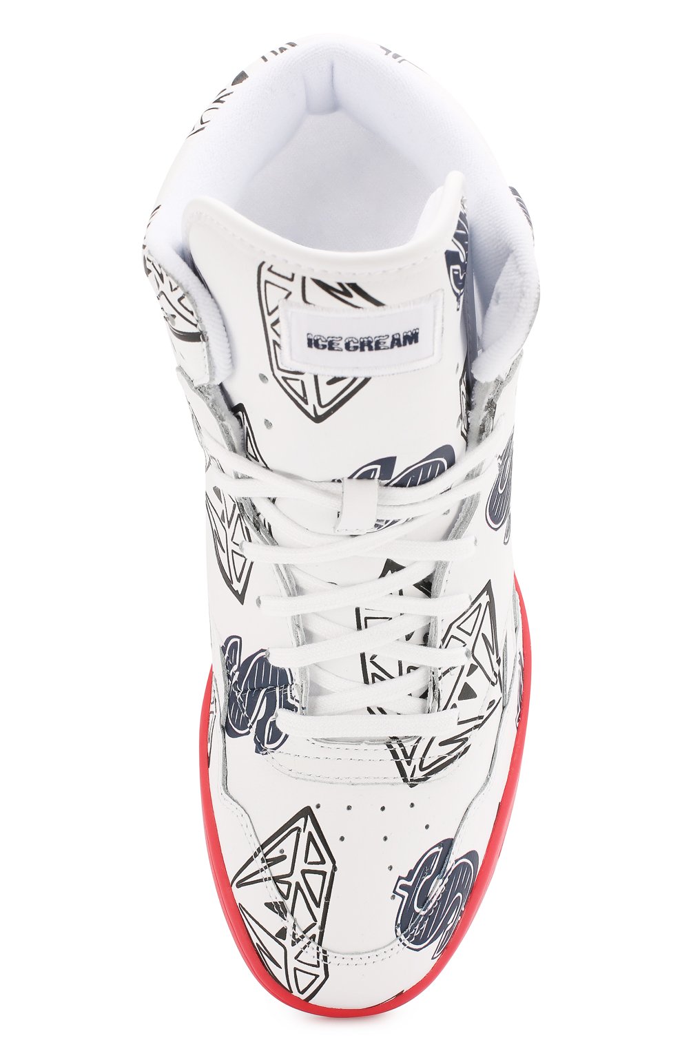 Кожаные кеды reebok x billionaire boys club x ice cream REEBOK, арт. FW7501, фото 5