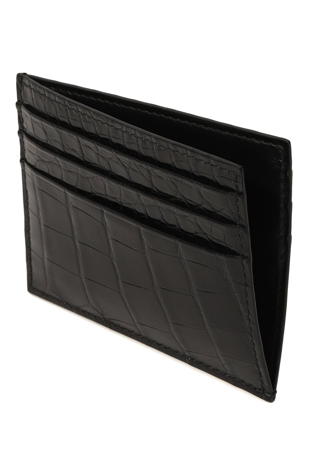 Футляр для кредитных карт из кожи аллигатора PRADA, арт. 2MC223-ULC-F0002, фото 3