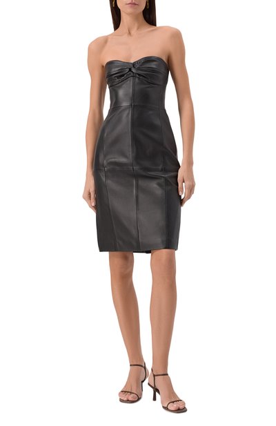 Кожаное платье 12 STOREEZ, арт. 124522, фото 2