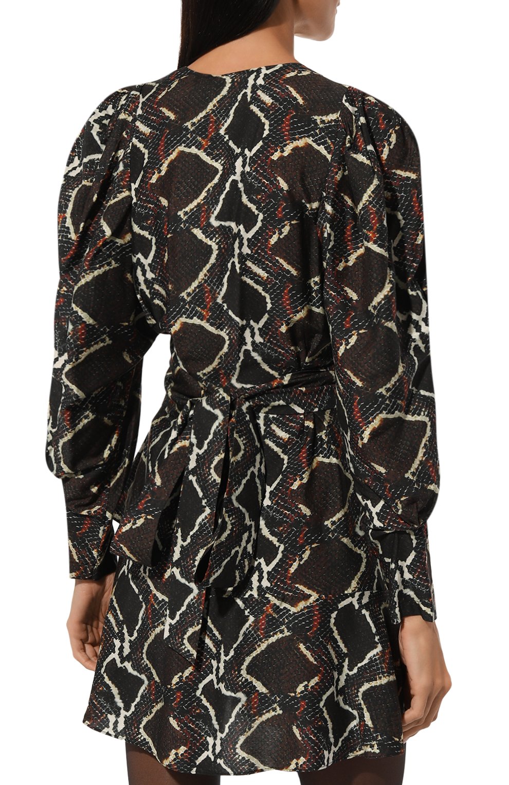 Платье из вискозы и шелка IRO, арт. WM33AL0ULI, фото 4