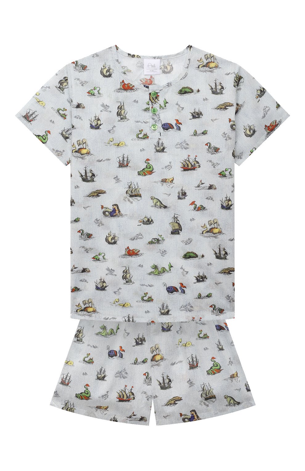 Хлопковая пижама AMIKI CHILDREN, арт. HARRY, фото 1