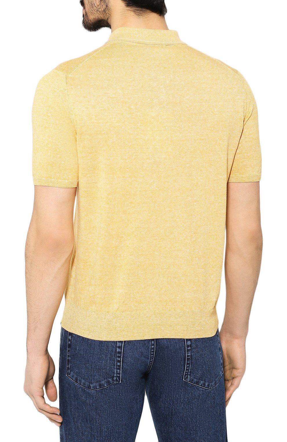 Поло изо льна и хлопка FIORONI, арт. MK20701C1, фото 4