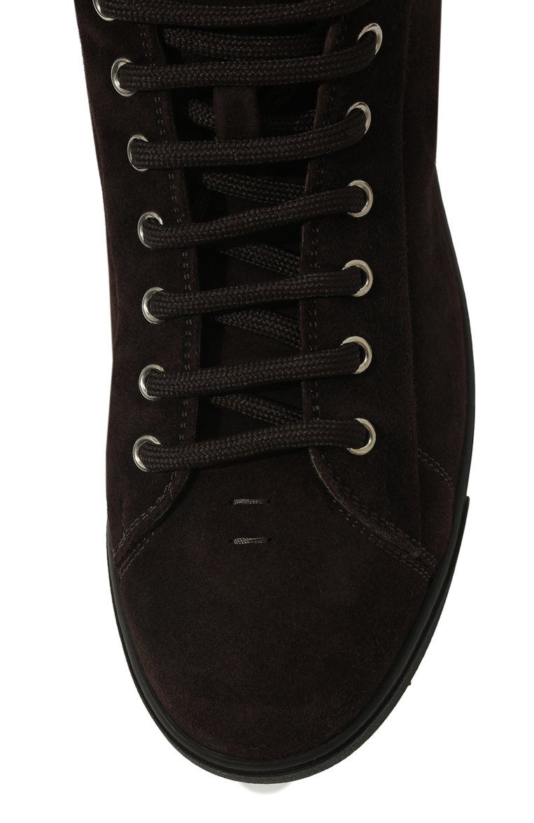 Замшевые кеды GIANVITO ROSSI, арт. S20386.W1M0K.SUEM0KA, фото 1