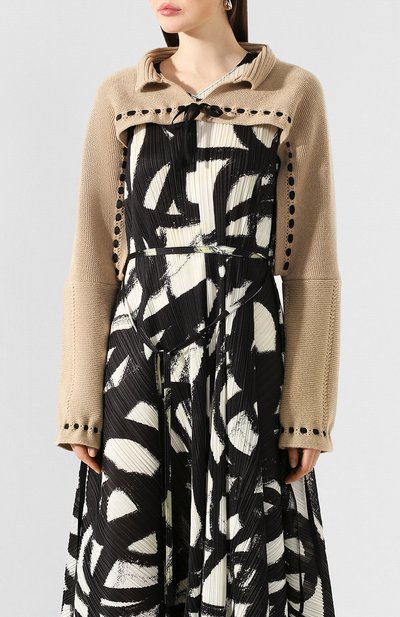 Накидка из смеси шерсти и кашемира LOEWE, арт. S3109091SM, фото 3