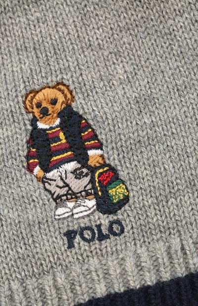 Шапка из шерсти и хлопка RALPH LAUREN, арт. 322800028, фото 3