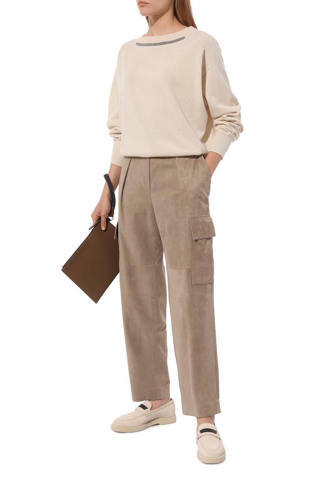 Кашемировый пуловер BRUNELLO CUCINELLI, арт. M1216BP415, фото 2