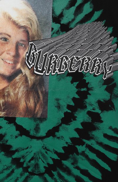 Хлопковая футболка BURBERRY, арт. 8064986, фото 5