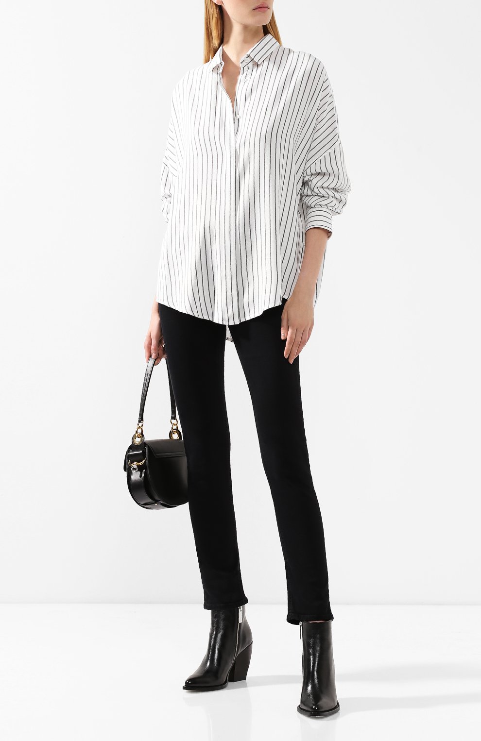 Рубашка в полоску IRO, арт. WP18MARKINA, фото 2