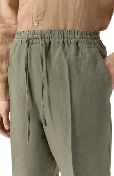 Льняные шорты 120% LINO, арт. 33ALIM29CM/0253/000, фото 5