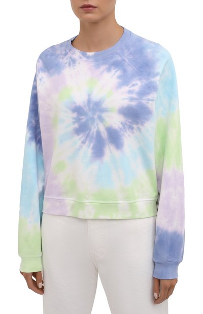 Хлопковый свитшот ELECTRIC AND ROSE разноцветного цвета по цене 18200 руб., арт. LFCV08-AURA, фото 3 Хлопковый свитшот ELECTRIC AND ROSE, арт. LFCV08-AURA, фото 3