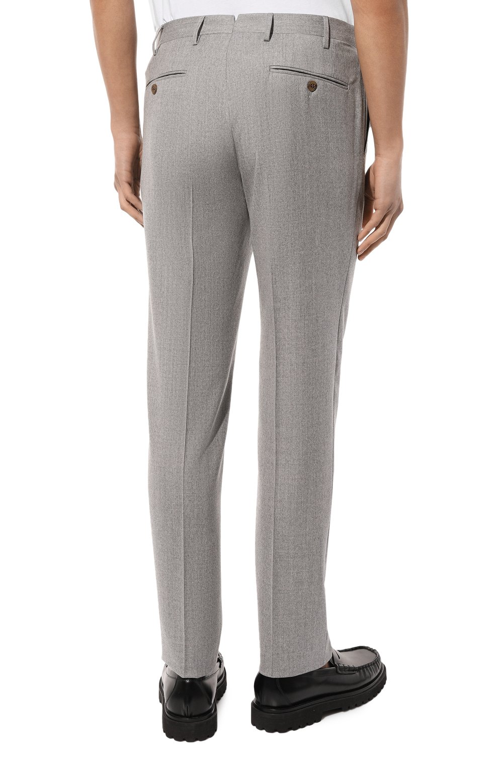 Шерстяные брюки CORNELIANI, арт. 925B01-3818111, фото 4