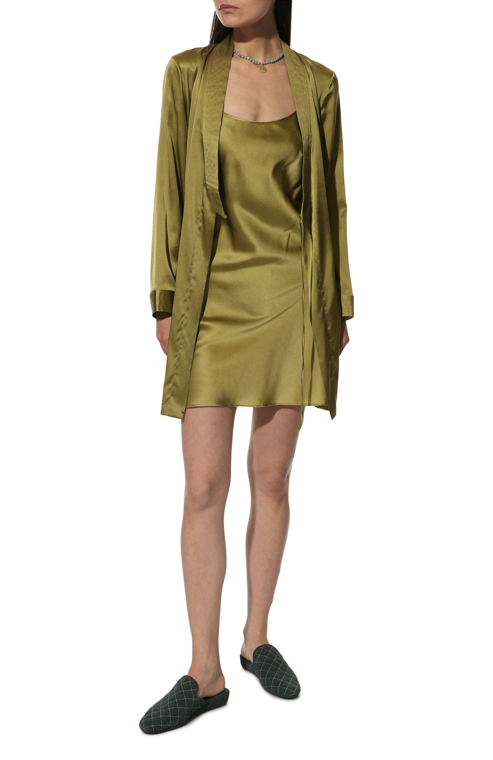 Шелковый халат MARJOLAINE, арт. 4OXA2001, фото 2