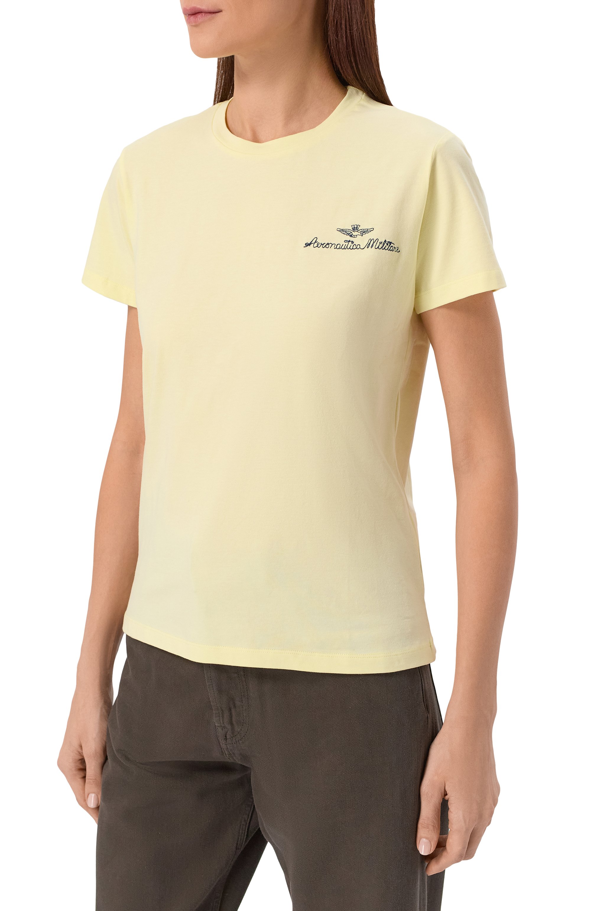 Хлопковая футболка AERONAUTICA MILITARE, арт. TS2490DJ00675, фото 3