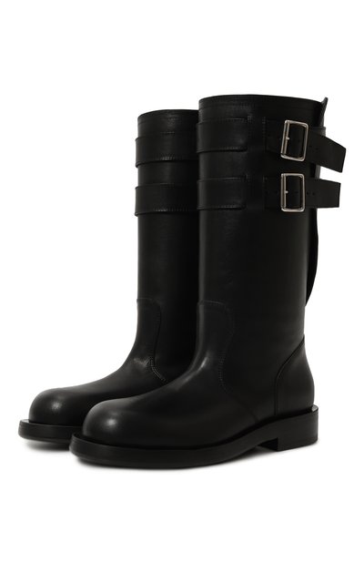 Кожаные сапоги milan ANN DEMEULEMEESTER, арт. 2402-W-R42-LT141-066, фото 1