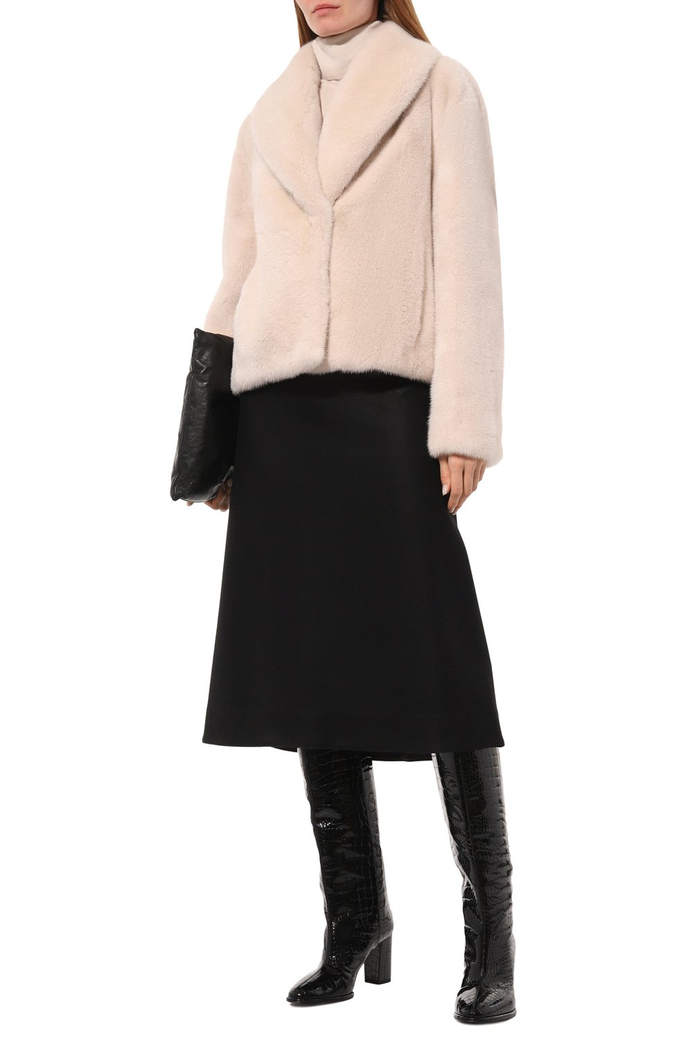 Шуба из норки YVES SALOMON, арт. 25WYV30762VMLX, фото 2