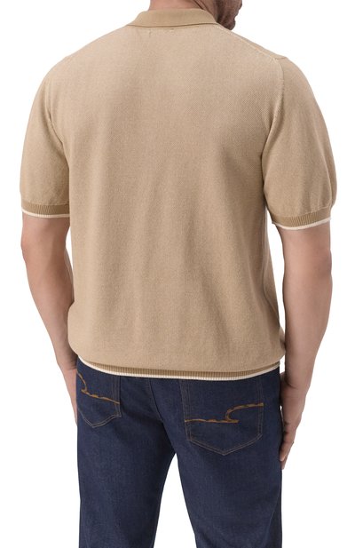 Хлопковое поло CANALI, арт. C0127B/MK02265, фото 4