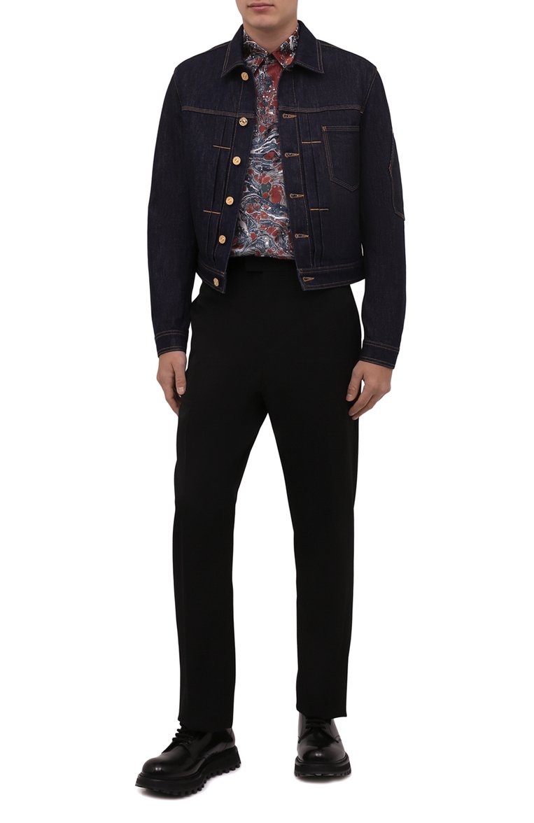 Шелковая рубашка DOLCE & GABBANA, арт. G5JF7T/IS1K3, фото 2