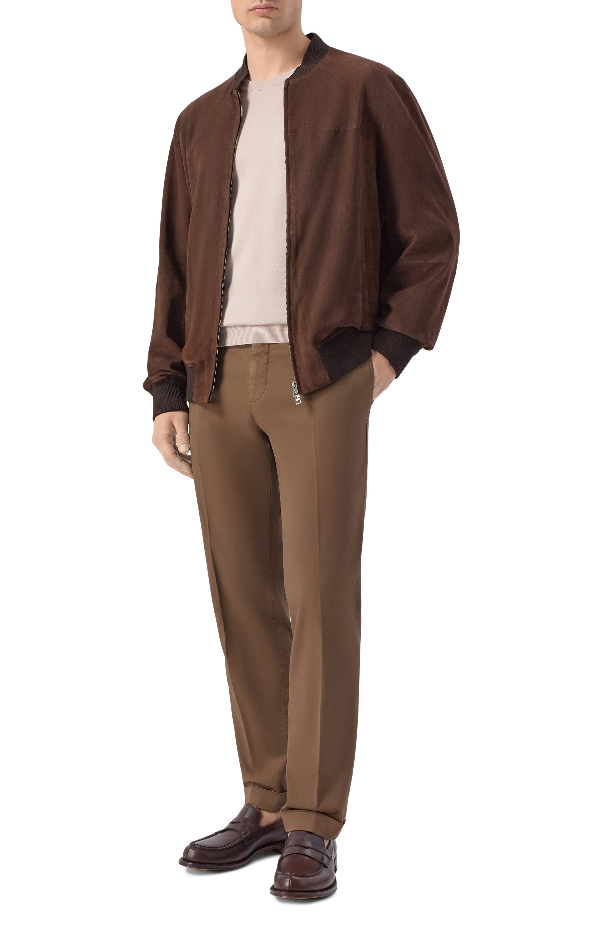 Кожаные пенни-лоферы villem FABI, арт. FU1479/VITELL0 P0DER0SA, фото 2