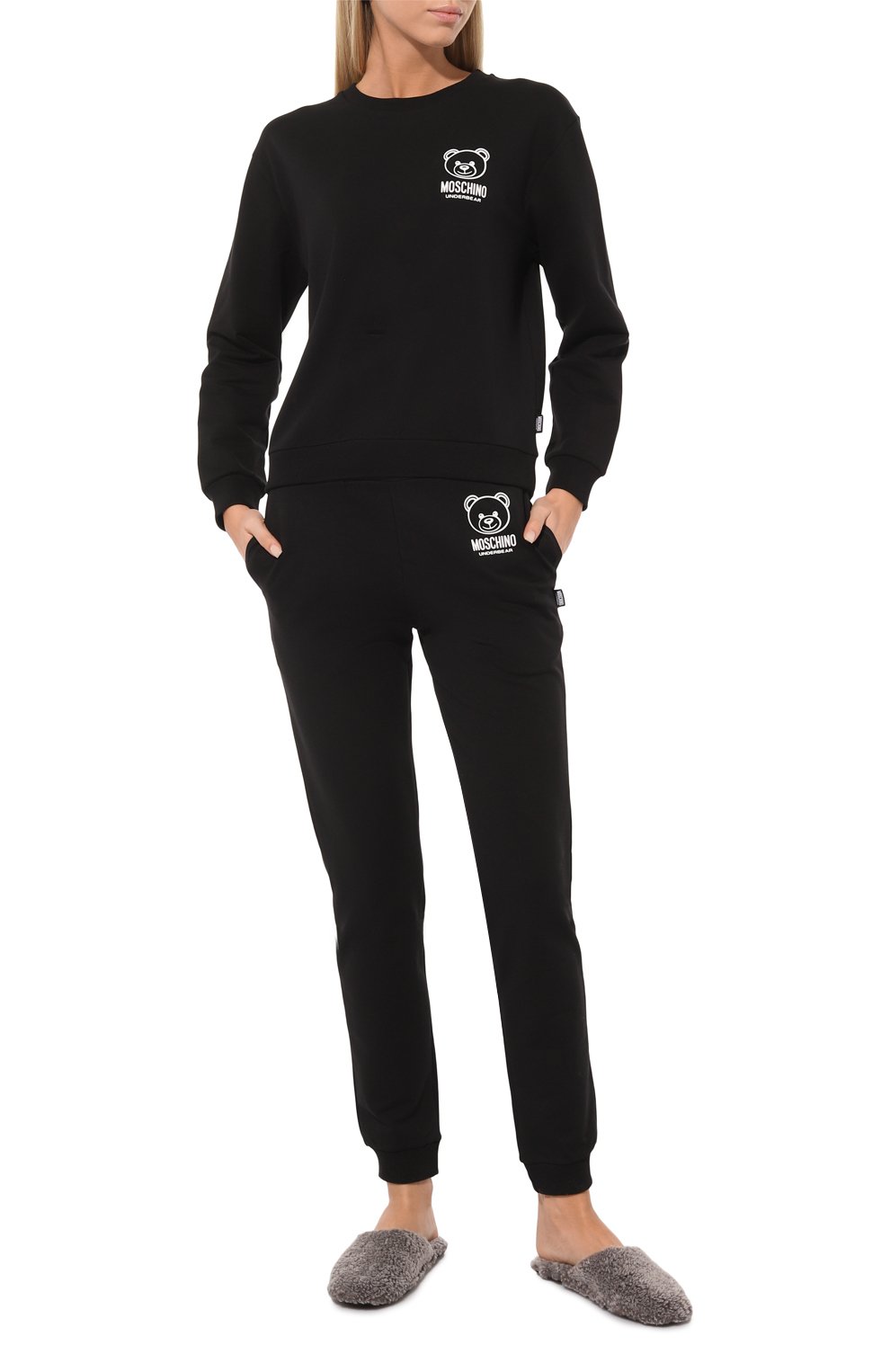 Хлопковый свитшот MOSCHINO, арт. A1706/4422, фото 2