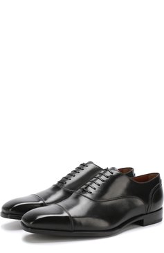 Кожаные оксфорды на шнуровке ZEGNA, арт. A3085X-EVE, фото 1