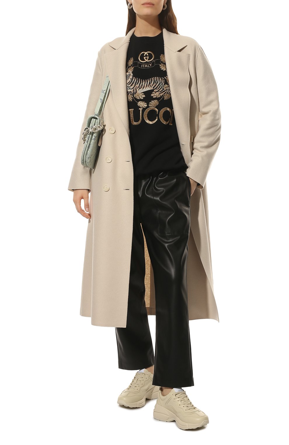 Хлопковый свитшот GUCCI черного цвета по цене 141120 руб., арт. 617964/XJD4I, фото 2 Хлопковый свитшот GUCCI, арт. 617964/XJD4I, фото 2
