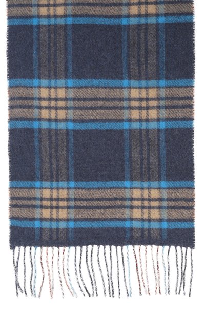 Шерстяной шарф DIESEL синего цвета по цене 14750 руб., арт. A19513/0DCCY, фото 4 Шерстяной шарф DIESEL, арт. A19513/0DCCY, фото 4