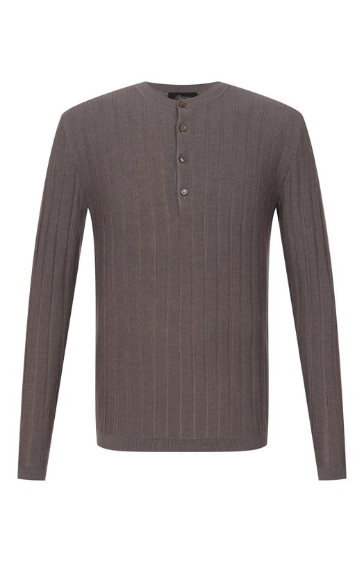 Джемпер из кашемира и шелка Brioni UMFW0L/PDK04 Бежевый UMFW0L/PDK04