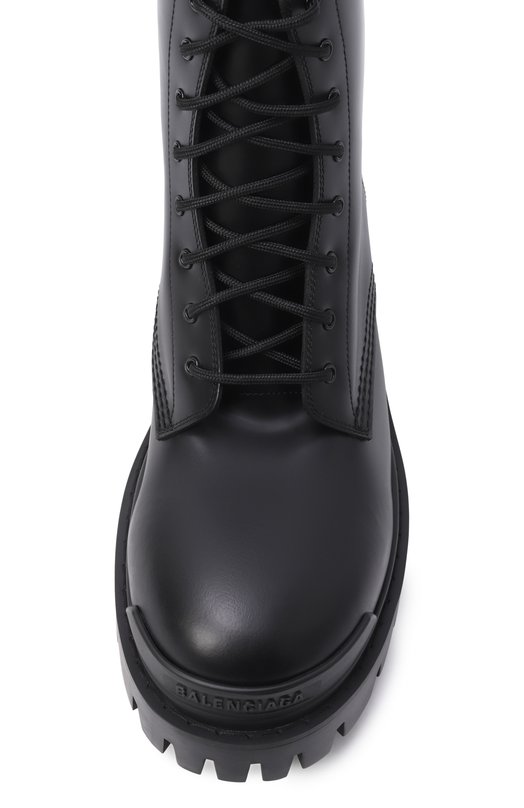 Кожаные ботинки Strike Balenciaga 844967/WA960 Чёрный  844967/WA960 Фото 5