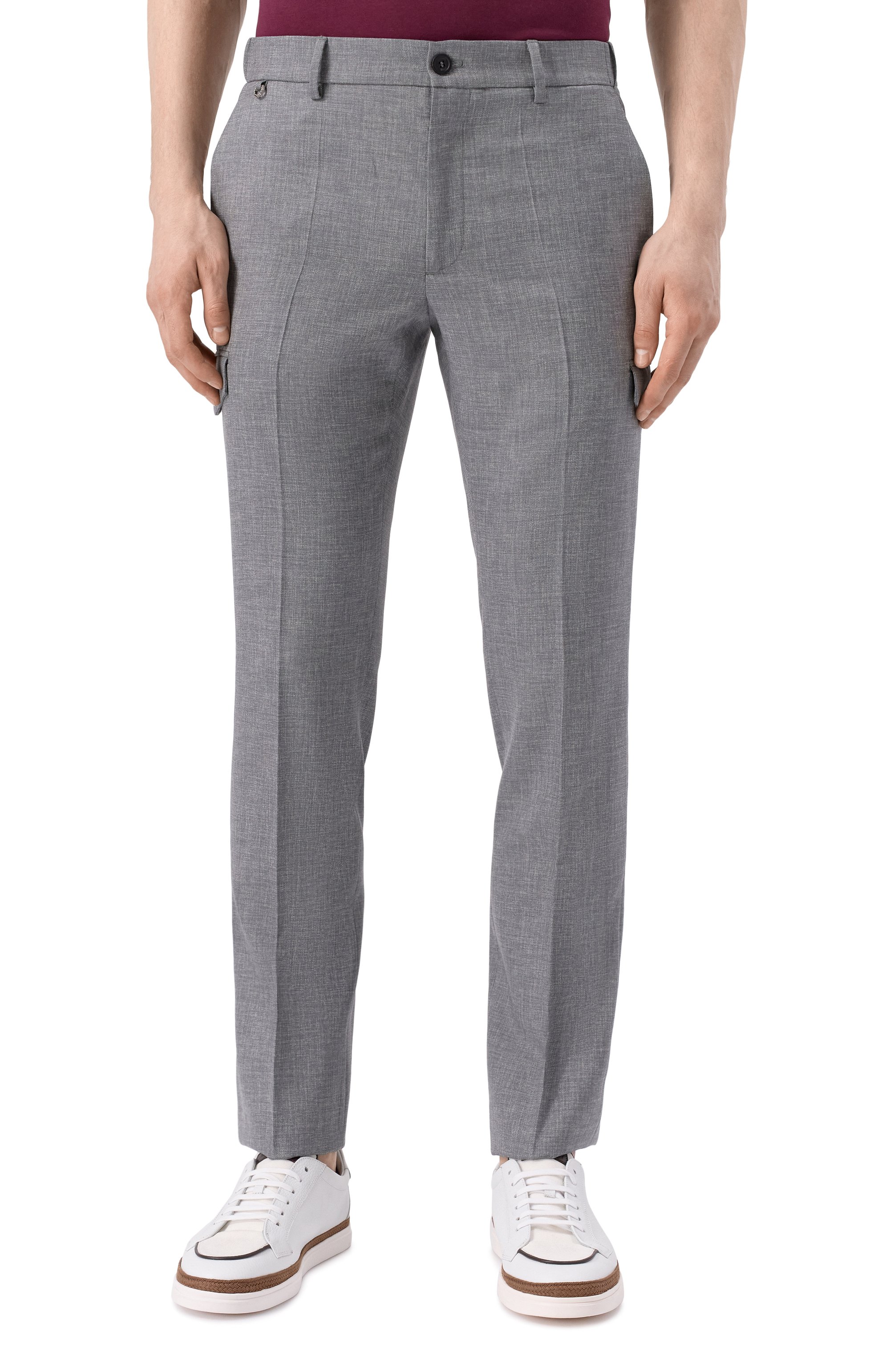 Шерстяные брюки-карго STEFANO RICCI, арт. M1T5100221/W0012Q, фото 3