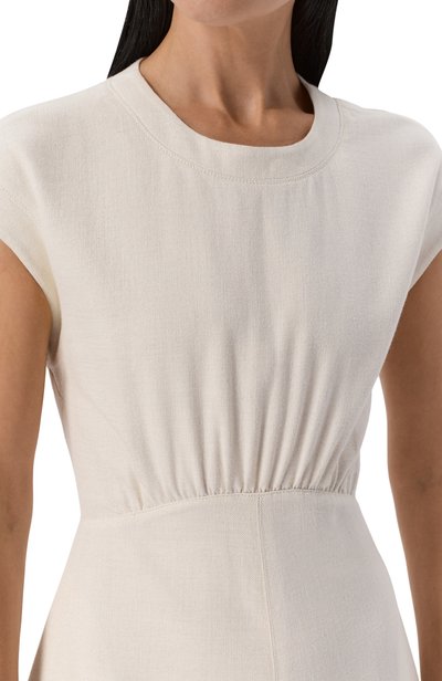 Платье из хлопка и вискозы EMPORIO ARMANI, арт. EW005247/AF28335, фото 4