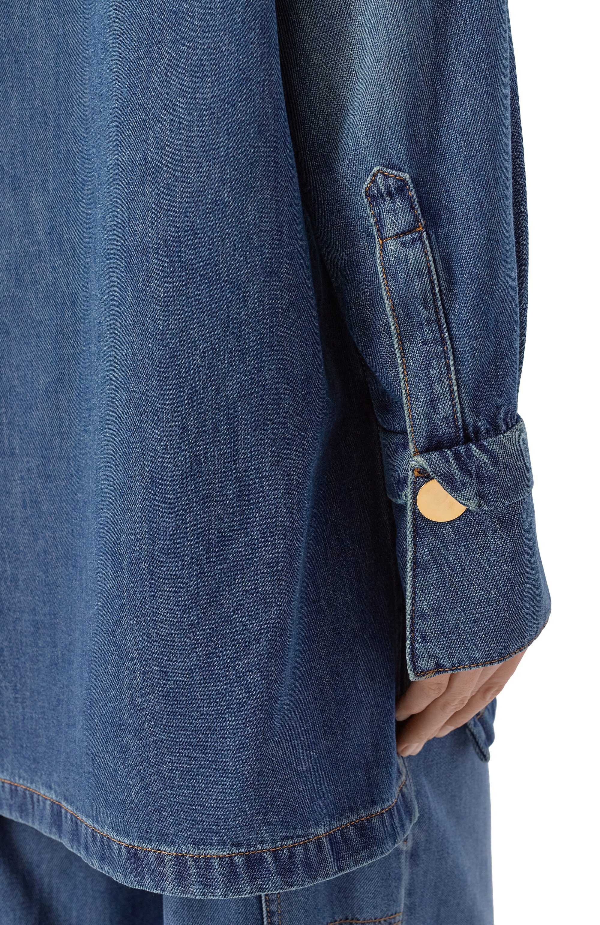 Джинсовая рубашка jodie DARKPARK, арт. WSH08 TBL01W075/J0DIE-TUNIC STYLE TENCEL SHIRT, фото 5