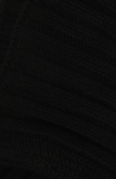 Шарф-снуд из кашемира и шерсти RICK OWENS, арт. RU02C7484/WSBR, фото 4