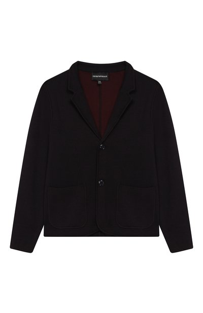 Пиджак EMPORIO ARMANI синего цвета по цене 31100 руб., арт. 6G4GT1/1MUXZ, фото 1 Пиджак EMPORIO ARMANI, арт. 6G4GT1/1MUXZ, фото 1