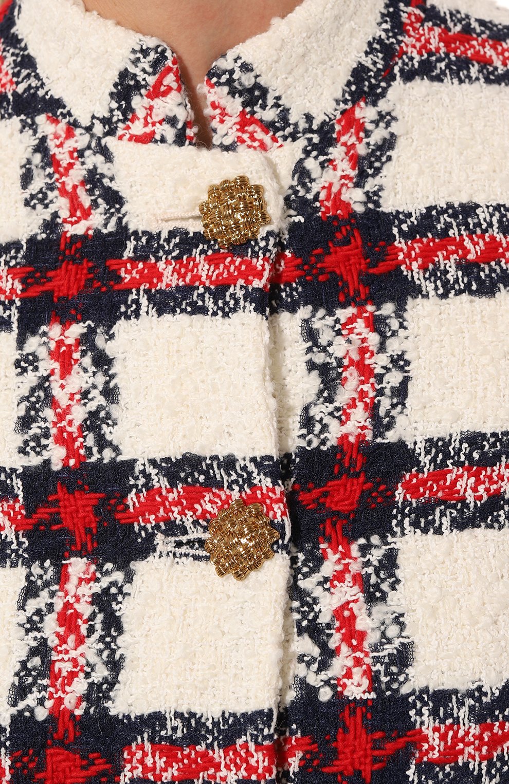 Жакет GUCCI разноцветного цвета по цене 285120 руб., арт. 657056 ZAGLK, фото 5 Жакет GUCCI, арт. 657056 ZAGLK, фото 5