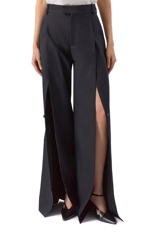 Шерстяные брюки Gooroo P033-3000-900-FW25/26 Чёрный  P033-3000-900-FW25/26 Фото 6