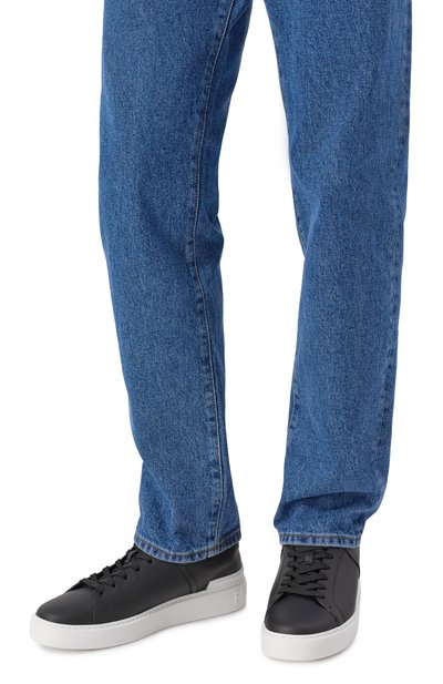 Кожаные кеды b-court BALMAIN, арт. GM1VI288/LVTR, фото 3