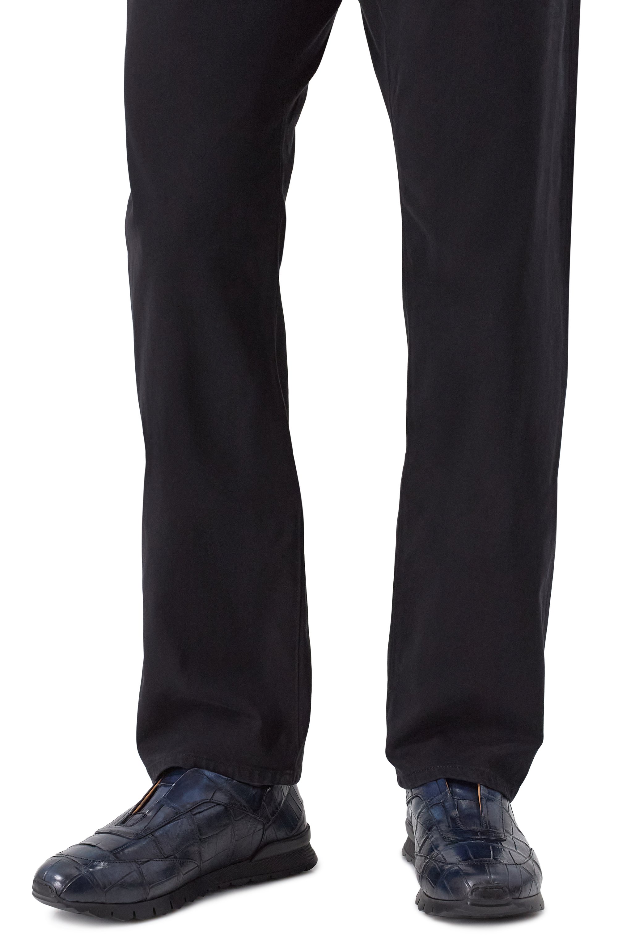 Кроссовк�и из кожи аллигатора KITON, арт. USSA107N0010210000, фото 3