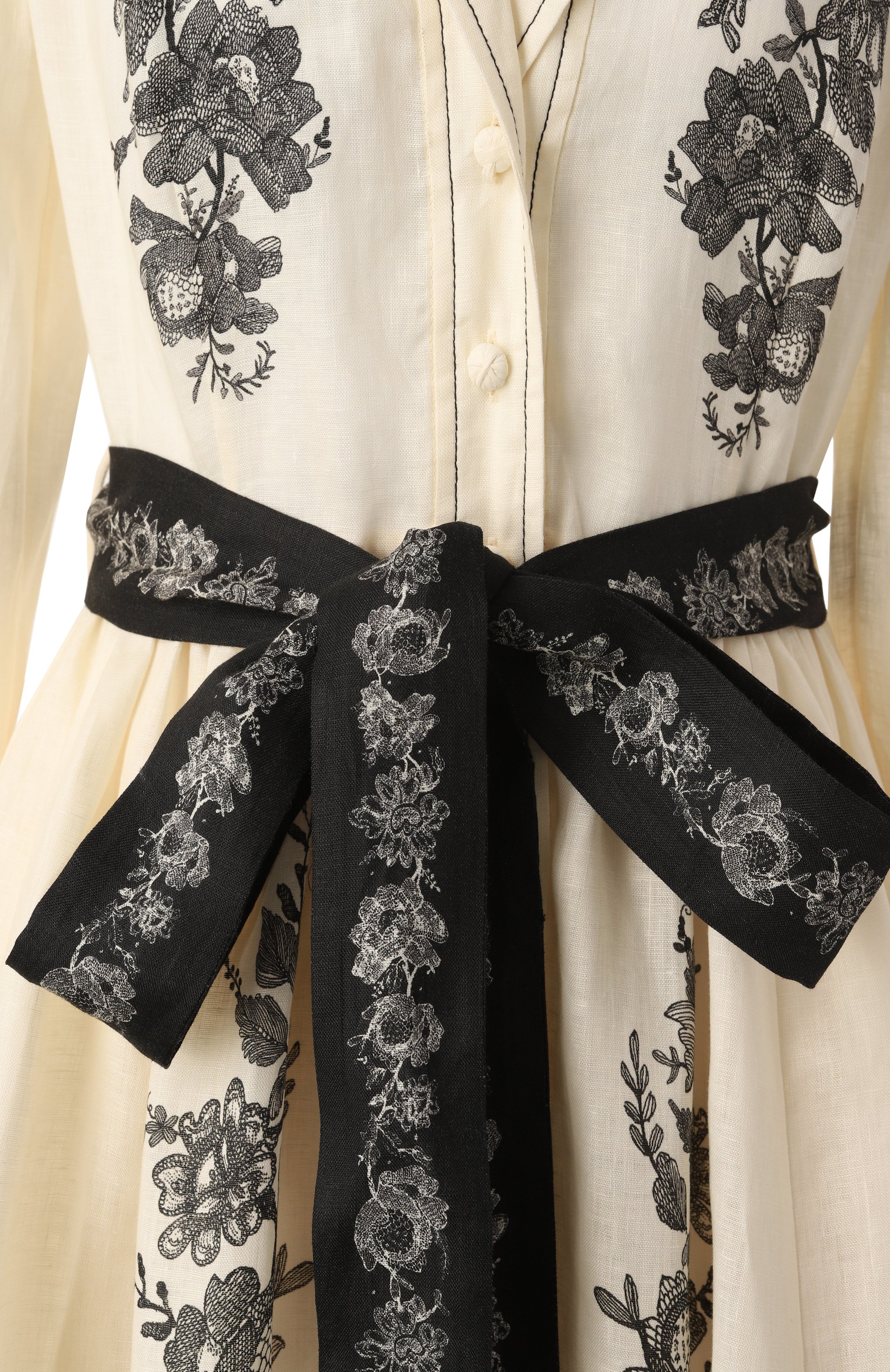 Льняное платье ZIMMERMANN, арт. 2406DR25R, фото 6