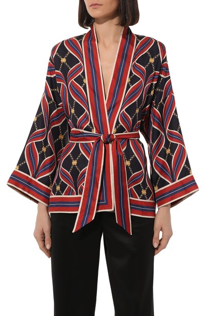 Шелковая блузка GUCCI, арт. 577094 ZAB43, фото 3