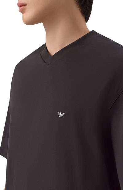 Хлопковая футболка EMPORIO ARMANI, арт. EM005277/AF24470, фото 5