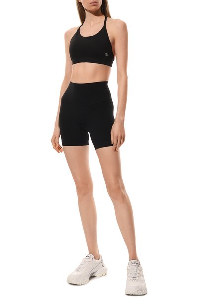 Шорты DAILY REMINDER черного цвета по цене 8030 руб., арт. S005-BL, фото 2 Шорты DAILY REMINDER, арт. S005-BL, фото 2